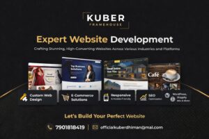 Lets build your perfect website with Kuber Framehouse